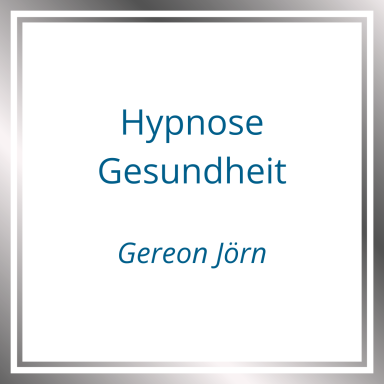 Text: "Hypnose Gesundheit - Gereon Jörn" in einem schlichten, eleganten Design.